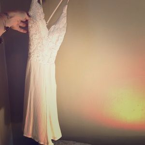 White Feminine Romper